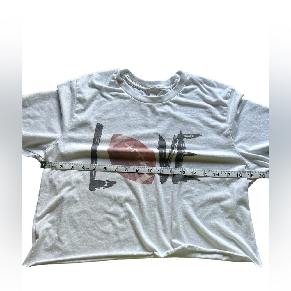 Love Football Crop top
